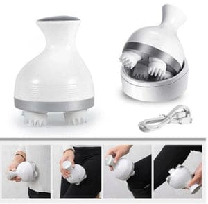 Wireless Electric Scalp Massager for Hair Growth Head Stress
