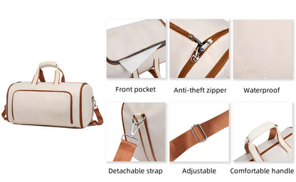 3-in-1 Travel Duffel Bag | Waterproof Garment Organizer