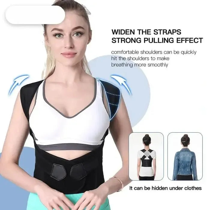 🦴 Back Posture Corrector Belt – Stand Tall & Confident! 🌟💪